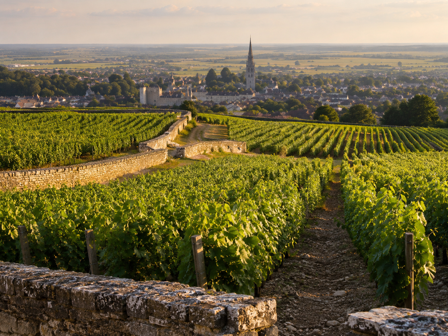 Beaune Les Cent Vignes vineyard