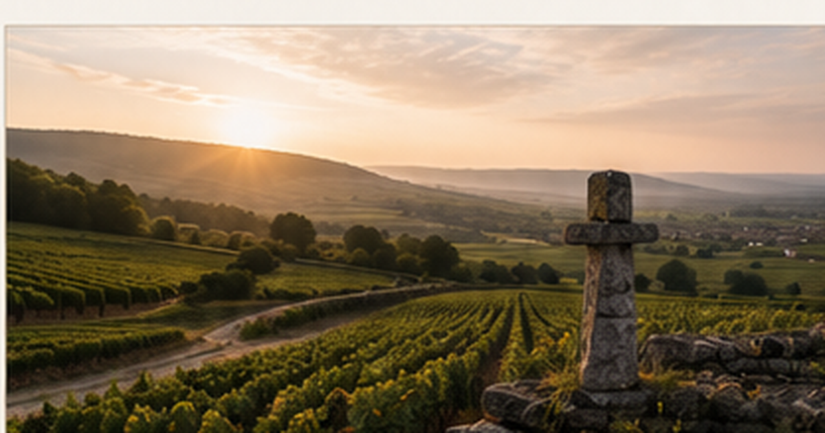 Chambertin vineyard landscape