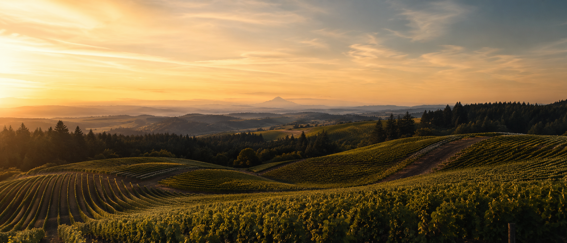 Hyland Vineyard in the McMinnville AVA