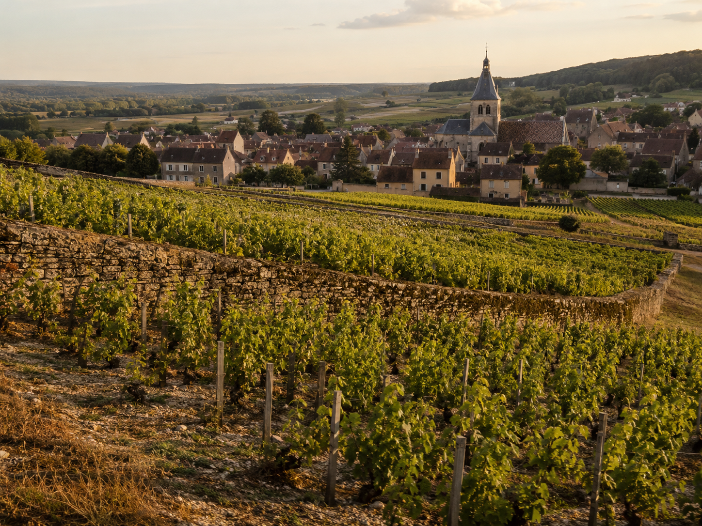 Pommard Clos des Épenots Premier Cru vineyard