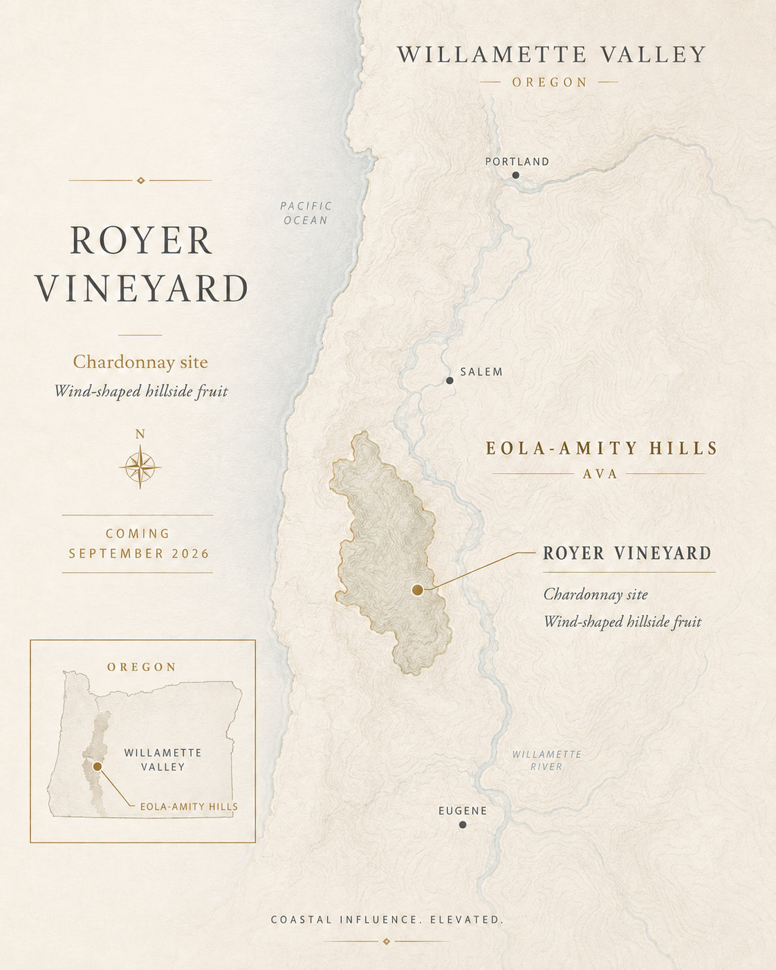 Royer Vineyard map