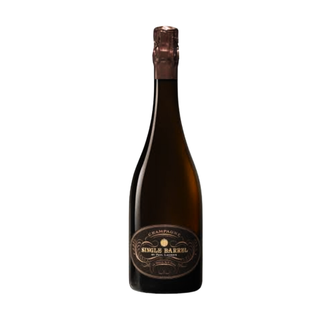 2016 Vintage Single Barrel Champagne bottle